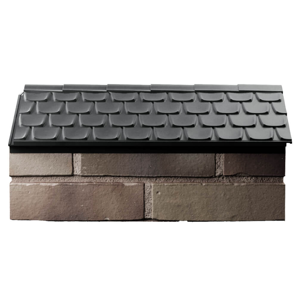 Парапет Zking Эльбрус Серый с посадкой на 1 кирпич (255мм) в Люберцах фото