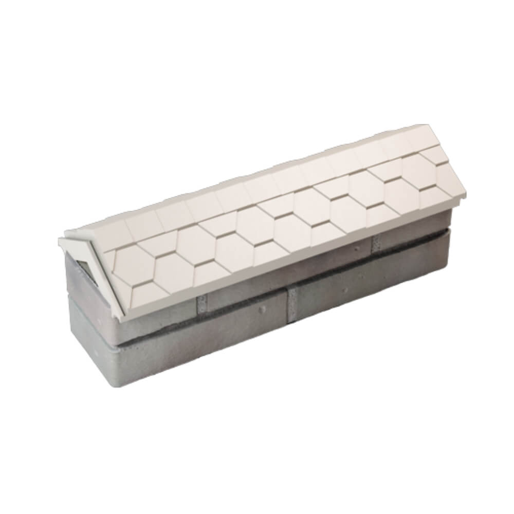 Парапет Zking Эверест Бежевый с посадкой на 0.5 кирпича (130мм) в Люберцах фото