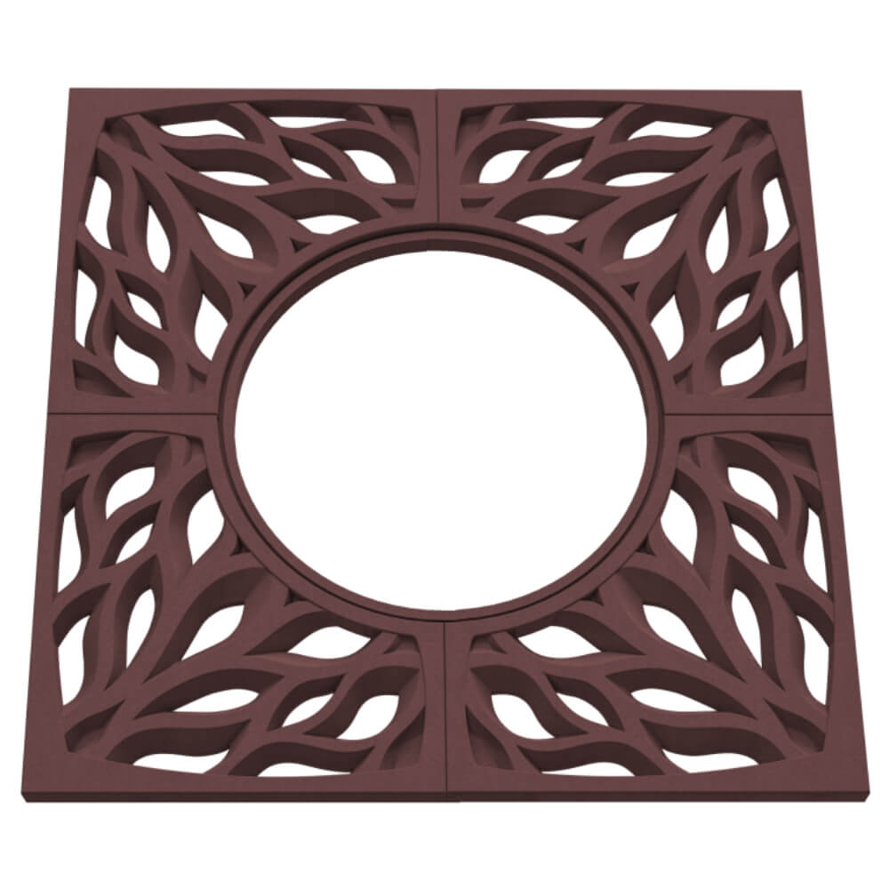 Приствольная решетка для дерева ZKING CRUST 1.2х1.2м Коричневая в Люберцах фото