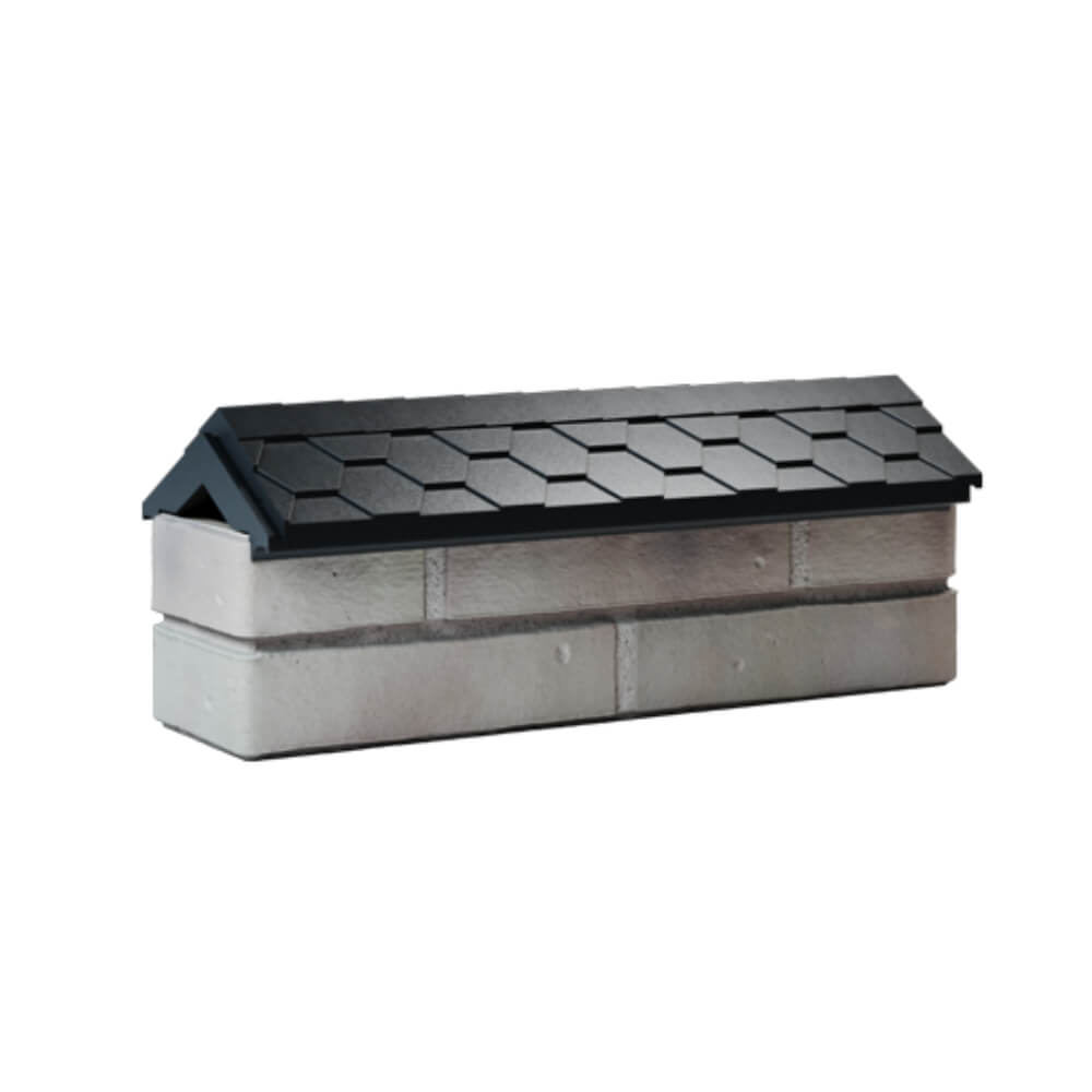 Парапет Zking Эверест Черный с посадкой на 0.5 кирпича (130мм) Люберцы фото