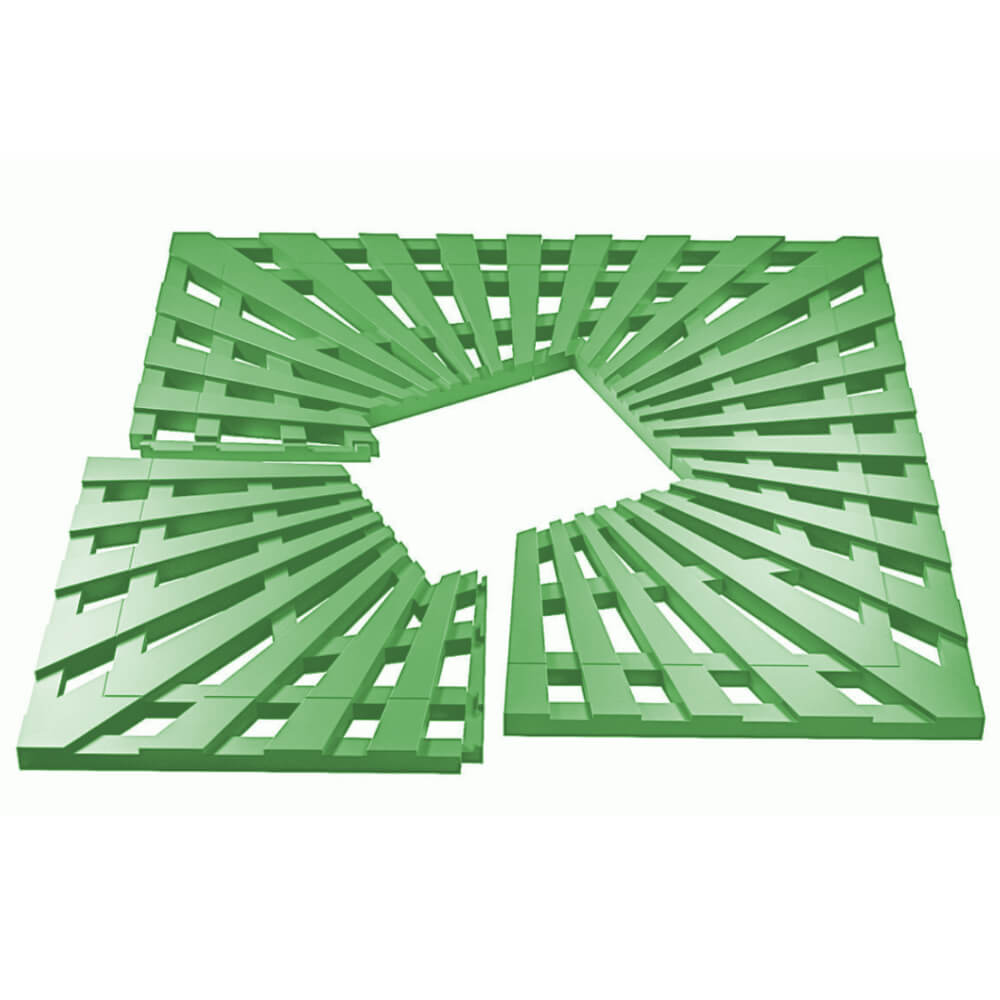 Приствольная решетка для дерева ZKING ATMOSPHERE 1.2х1.2м Зеленая в Люберцах фото