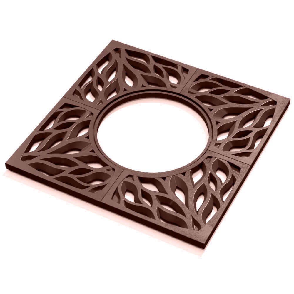 Приствольная решетка для дерева ZKING CRUST 1.2х1.2м Коричневая в Люберцах фото