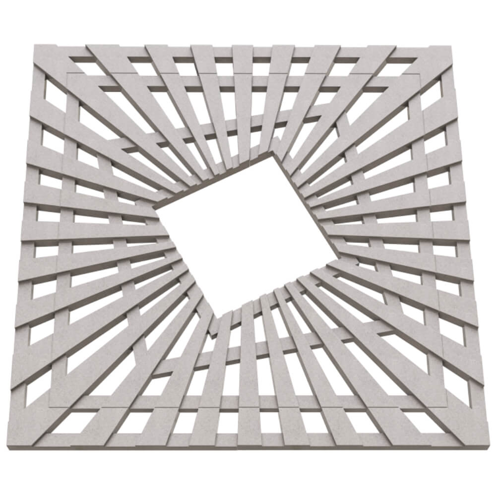 Приствольная решетка для дерева ZKING ATMOSPHERE 1.2х1.2м Бежевая в Люберцах фото