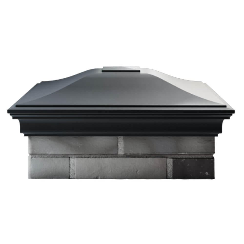 Колпак Zking Монблан Серый на столб 2х2 кирпича (515х515мм) в Люберцах фото