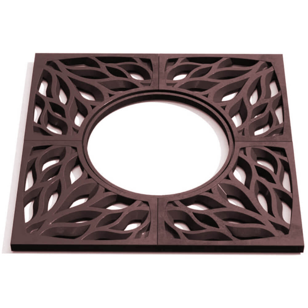 Приствольная решетка для дерева ZKING CRUST 1.2х1.2м Коричневая Люберцы фото