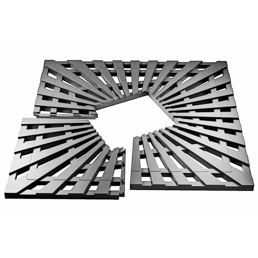 Приствольная решетка для дерева ZKING ATMOSPHERE 1.2х1.2м Серая в Люберцах фото