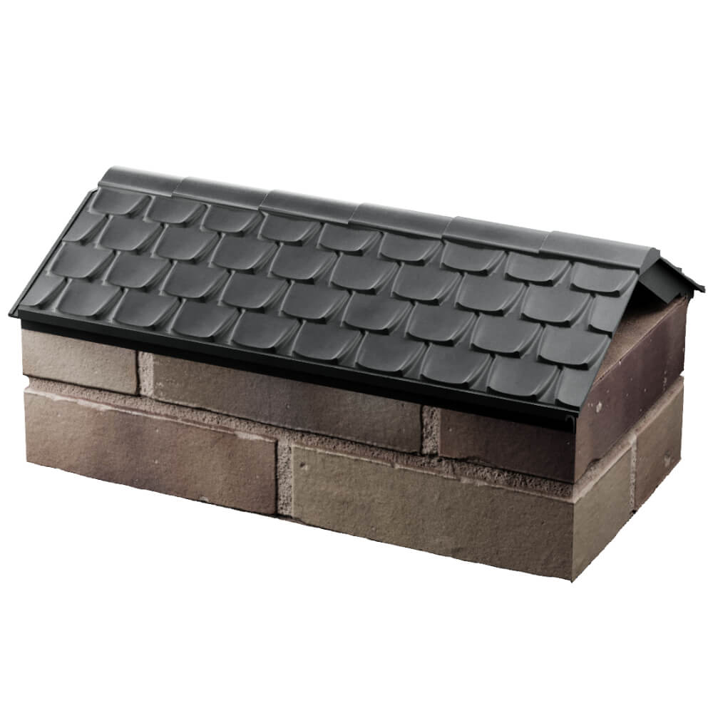 Парапет Zking Эльбрус Серый с посадкой на 1 кирпич (255мм) в Люберцах фото