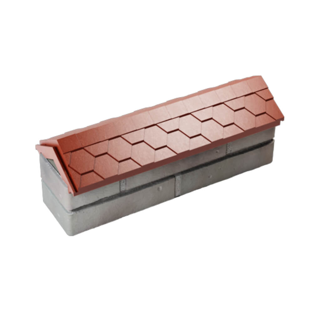 Парапет Zking Эверест Красный с посадкой на 0.5 кирпича (130мм) в Люберцах фото